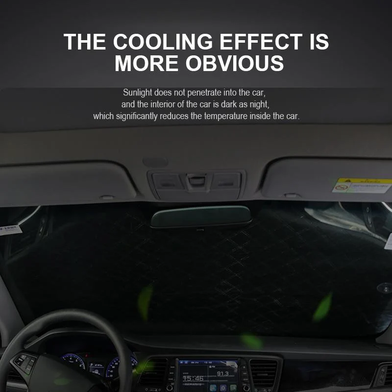 Magnetische Autoruitbeschermer Voorruit Zonwering IJsbescherming met Spiegelhoezen Winterdeken All Season Auto | Sansoti