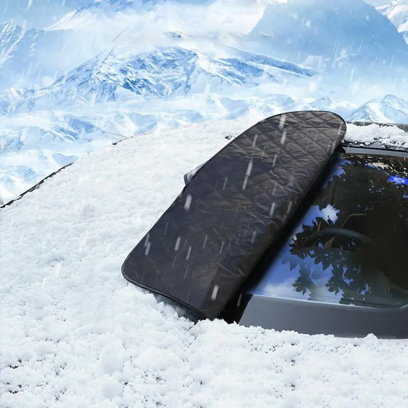 Magnetische Autoruitbeschermer Voorruit Zonwering IJsbescherming met Spiegelhoezen Winterdeken All Season Auto | Sansoti
