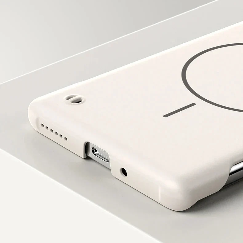Magnetische Telefoonhoes Ultra Dun Samsung Hardcase met Draadloos Opladen Compatibel S21-S26 Beschermhoes | Sansoti