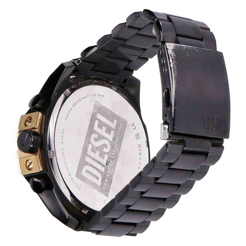 Diesel Mega Chief DZ438 Quarzuhr schwarz 59 mm Herren