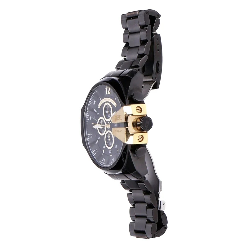 Diesel Mega Chief DZ438 Quarzuhr schwarz 59 mm Herren