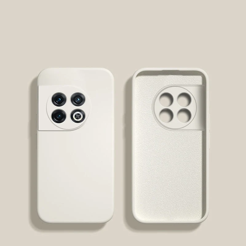 Vloeibaar Siliconen Telefoonhoesje voor OnePlus met Camerarand Bescherming Antislip Grip Shockproof Design | Sansoti