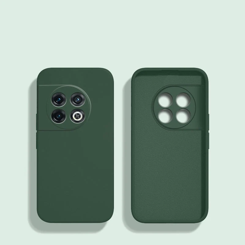 Vloeibaar Siliconen Telefoonhoesje voor OnePlus met Camerarand Bescherming Antislip Grip Shockproof Design | Sansoti