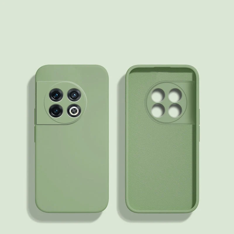 Vloeibaar Siliconen Telefoonhoesje voor OnePlus met Camerarand Bescherming Antislip Grip Shockproof Design | Sansoti