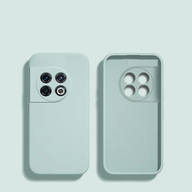 Vloeibaar Siliconen Telefoonhoesje voor OnePlus met Camerarand Bescherming Antislip Grip Shockproof Design | Sansoti