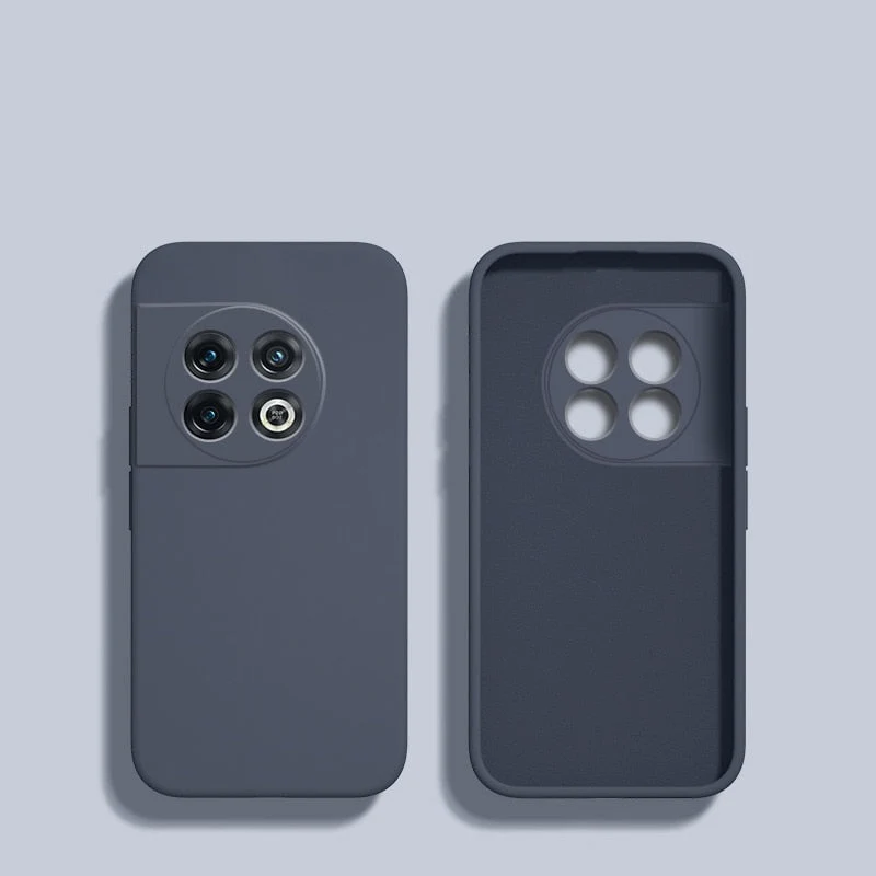 Vloeibaar Siliconen Telefoonhoesje voor OnePlus met Camerarand Bescherming Antislip Grip Shockproof Design | Sansoti