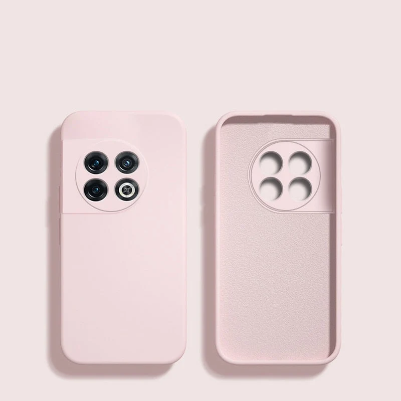Vloeibaar Siliconen Telefoonhoesje voor OnePlus met Camerarand Bescherming Antislip Grip Shockproof Design | Sansoti