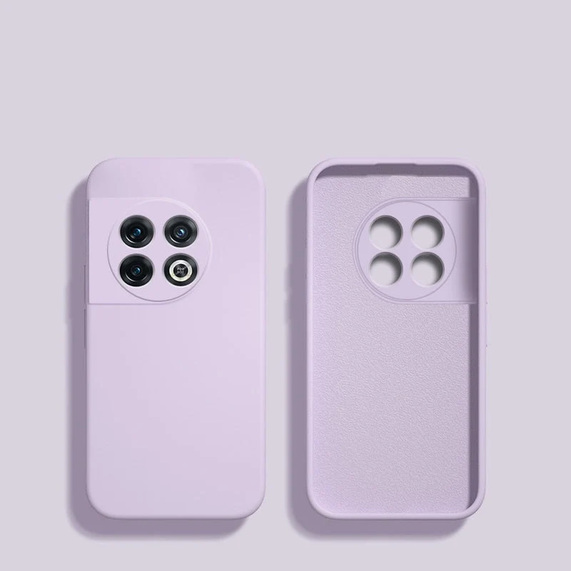 Vloeibaar Siliconen Telefoonhoesje voor OnePlus met Camerarand Bescherming Antislip Grip Shockproof Design | Sansoti