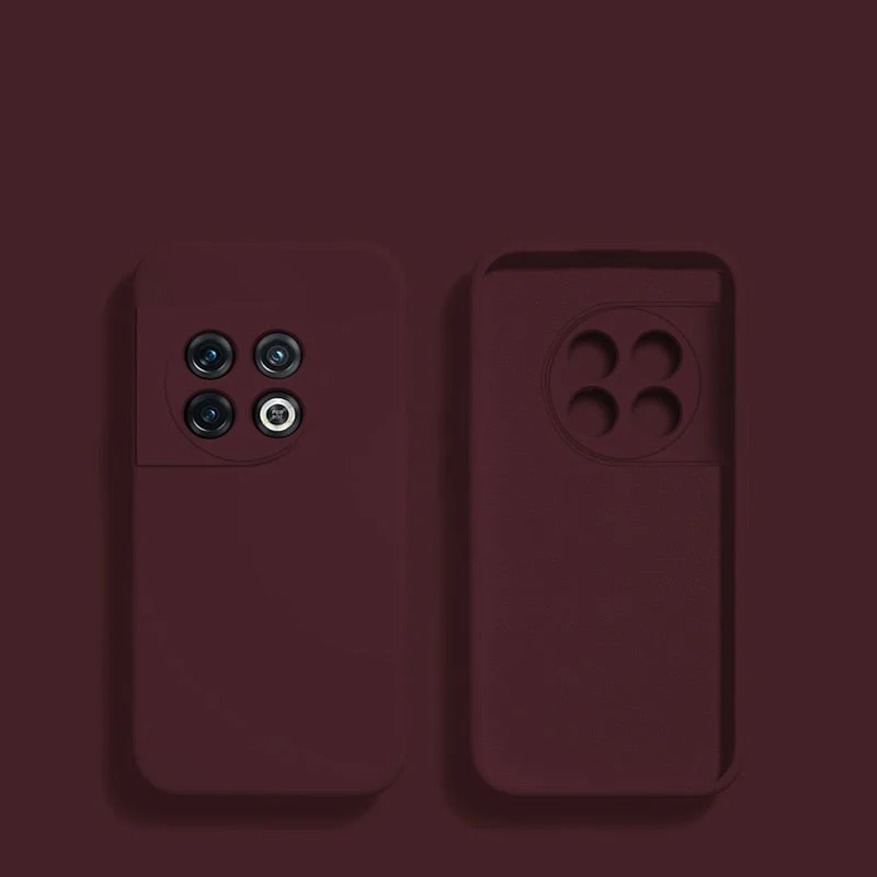 Vloeibaar Siliconen Telefoonhoesje voor OnePlus met Camerarand Bescherming Antislip Grip Shockproof Design | Sansoti