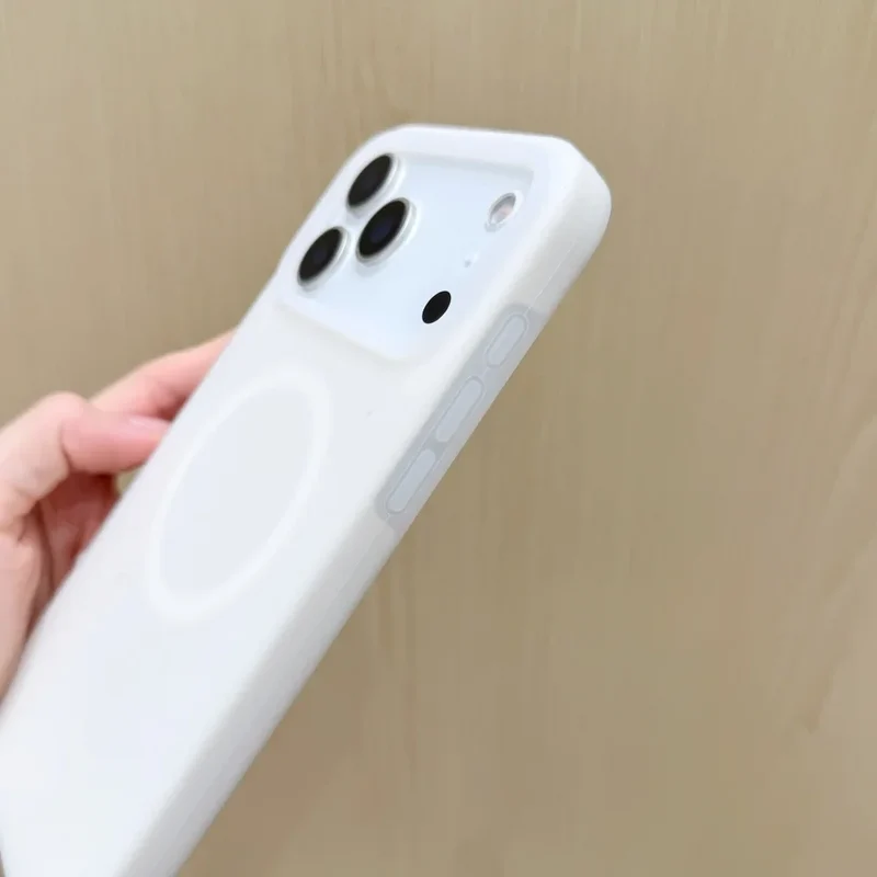 Siliconen iPhone Hoesje met Magnetische Ring 360° Draaibaar Shockproof Bescherming 12 Kleuren iPhone 15 16 17 | Sansoti