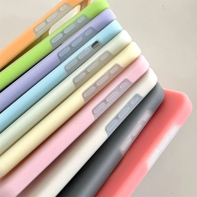 Siliconen iPhone Hoesje met Magnetische Ring 360° Draaibaar Shockproof Bescherming 12 Kleuren iPhone 15 16 17 | Sansoti