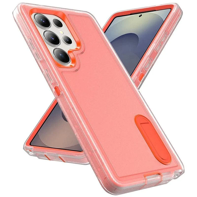 Robuuste Telefoonhoes met Standaard voor Galaxy S23-S26 - Militaire Bescherming Camera Schokbestendig | Sansoti