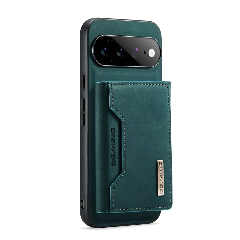 Afneembare Lederen Portemonnee Hoes Google Pixel Magnetisch met Kaartslots Bruin Zwart Smartphone Accessoire | Sansoti