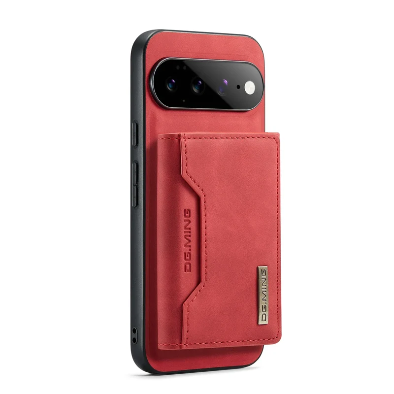 Afneembare Lederen Portemonnee Hoes Google Pixel Magnetisch met Kaartslots Bruin Zwart Smartphone Accessoire | Sansoti