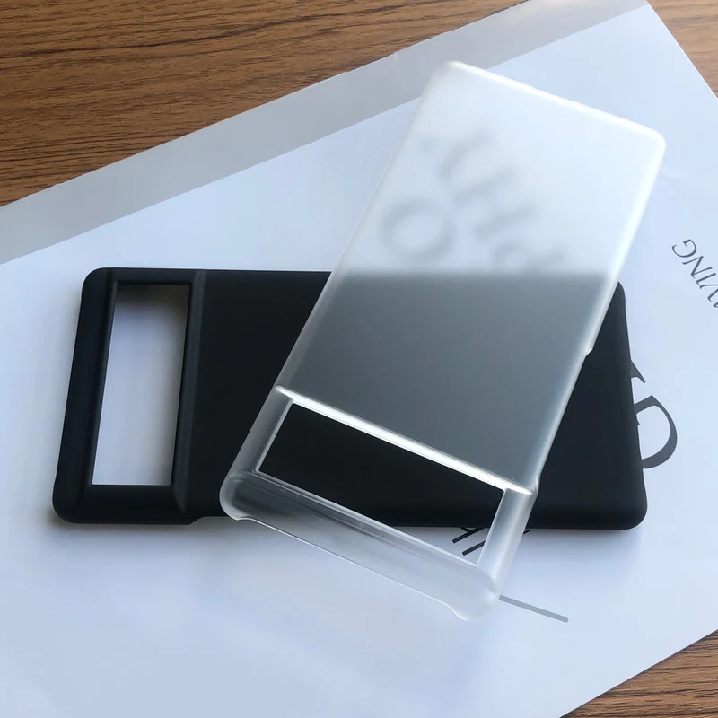 Ultradunne Telefoonhoes voor Google Pixel Modellen - Shockbestendig TPU - Verhoogde Rand Camera Bescherming | Sansoti