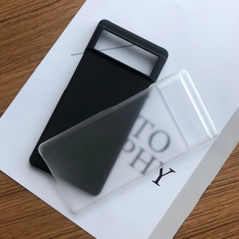 Ultradunne Telefoonhoes voor Google Pixel Modellen - Shockbestendig TPU - Verhoogde Rand Camera Bescherming | Sansoti