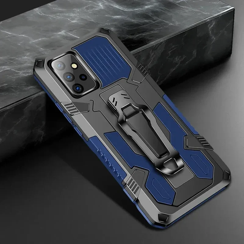 Robuuste Telefoonhoes met Clip voor Samsung Galaxy – Schokbestendig Hard PC TPU Anti-Vingerafdruk Bescherming | Sansoti