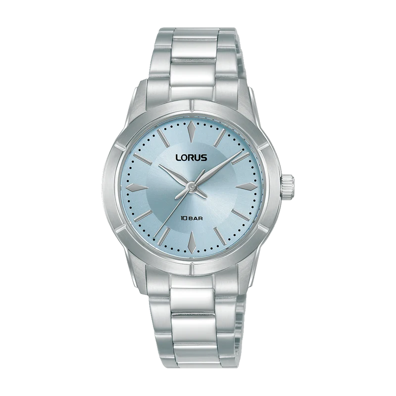 Lorus RG225YX9 Damen Armbanduhr Hellblau • Mineralglas • 10 ATM