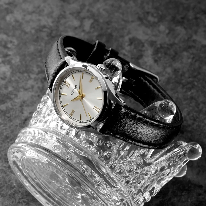 Lorus Dress RG215YX9 Damen Armbanduhr • Mineralglas • Lederarmband