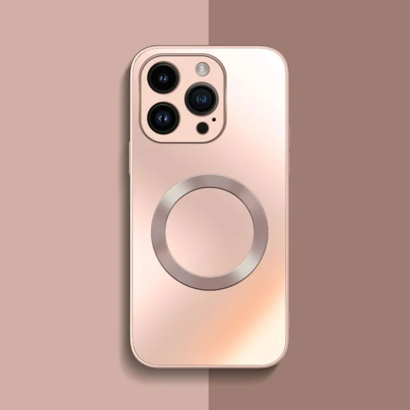 Magnetische Hoesje iPhone 11-17 Matt Antislip Camerabescherming Stootvast Beschermend Dagelijks Gebruik | Sansoti