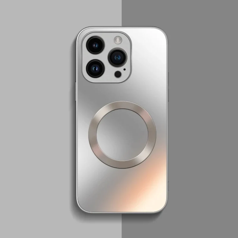 Magnetische Hoesje iPhone 11-17 Matt Antislip Camerabescherming Stootvast Beschermend Dagelijks Gebruik | Sansoti