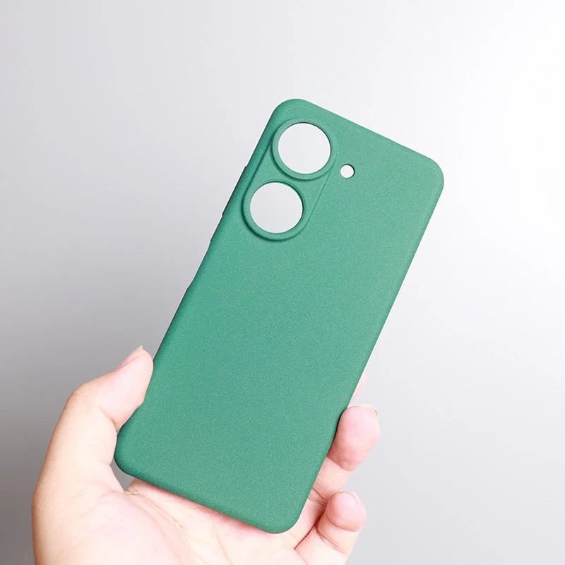Siliconen Telefoonhoesje Mat Anti-Vingerafdruk Shockproof Bescherming Draadloos Laden Smartphone Case | Sansoti