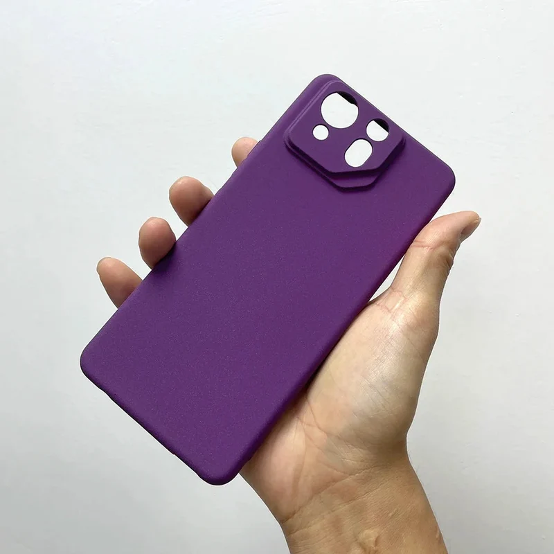 Siliconen Telefoonhoesje Mat Anti-Vingerafdruk Shockproof Bescherming Draadloos Laden Smartphone Case | Sansoti