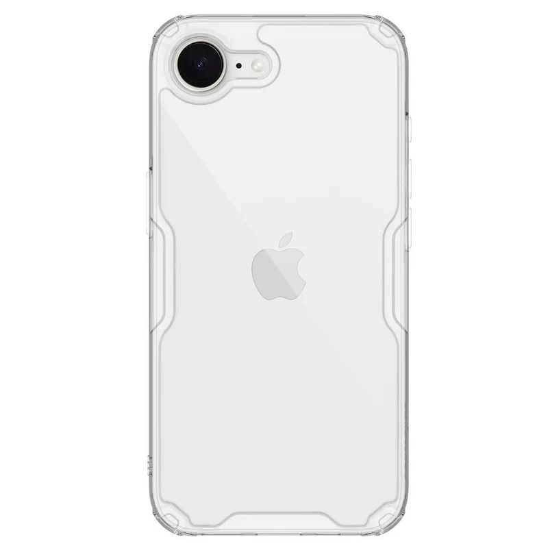 Schokbestendige Telefoonhoes iPhone 16E Siliconen TPU Beschermhoesje met Knoppen Valbeveiliging Ultradun | Sansoti