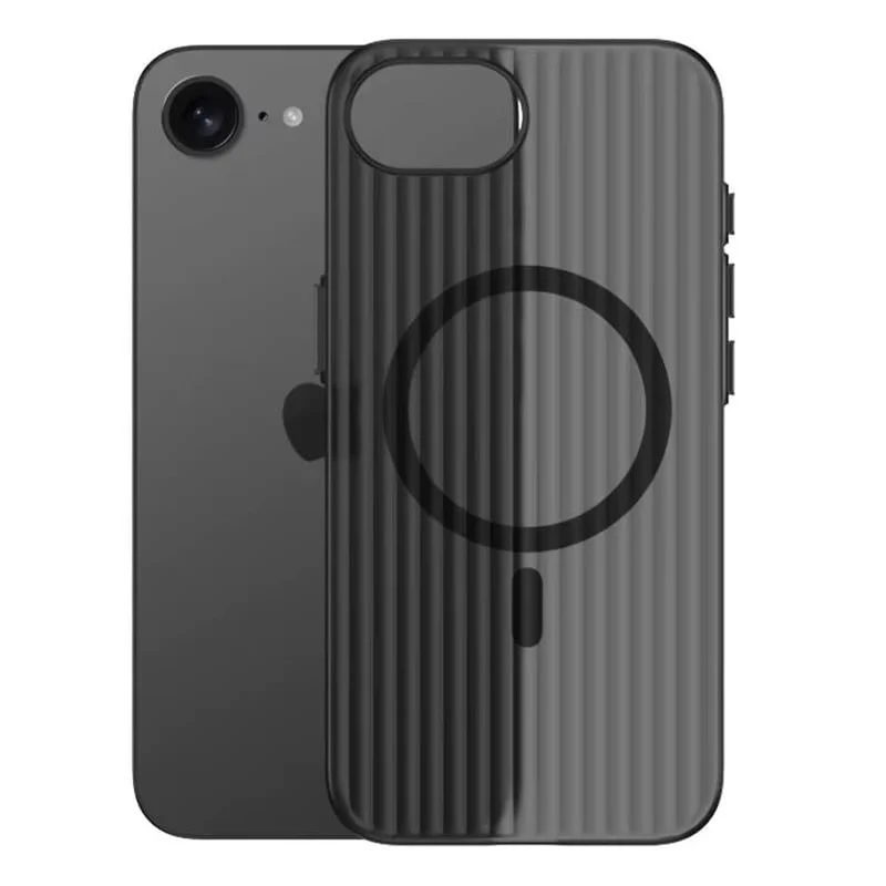 Schokbestendige Telefoonhoes iPhone 16E Siliconen TPU Beschermhoesje met Knoppen Valbeveiliging Ultradun | Sansoti