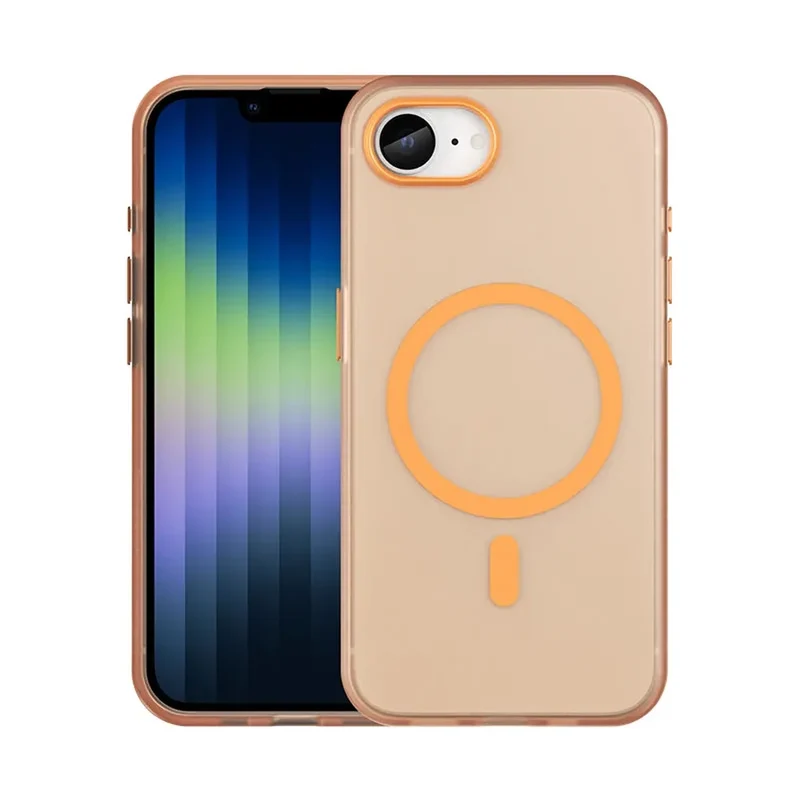 Schokbestendige Telefoonhoes iPhone 16E Siliconen TPU Beschermhoesje met Knoppen Valbeveiliging Ultradun | Sansoti