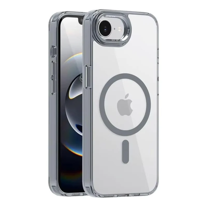Schokbestendige Telefoonhoes iPhone 16E Siliconen TPU Beschermhoesje met Knoppen Valbeveiliging Ultradun | Sansoti