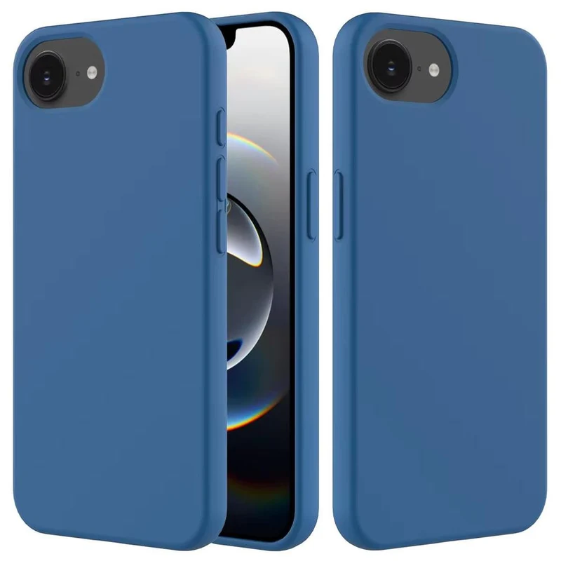 Schokbestendige Telefoonhoes iPhone 16E Siliconen TPU Beschermhoesje met Knoppen Valbeveiliging Ultradun | Sansoti