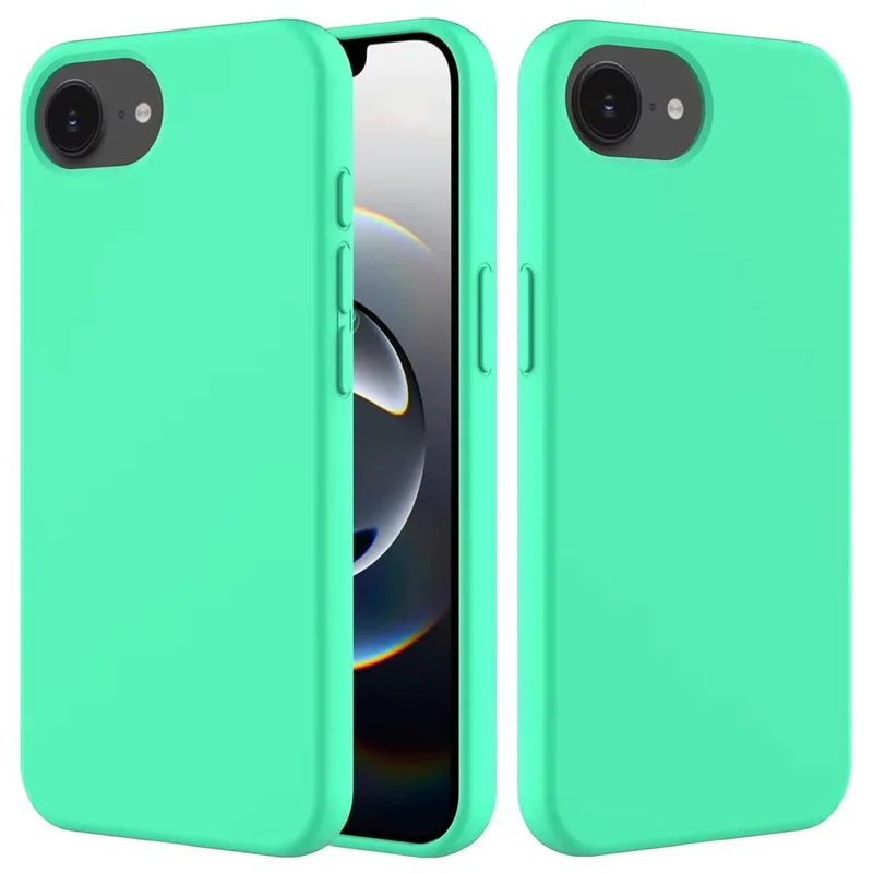 Schokbestendige Telefoonhoes iPhone 16E Siliconen TPU Beschermhoesje met Knoppen Valbeveiliging Ultradun | Sansoti