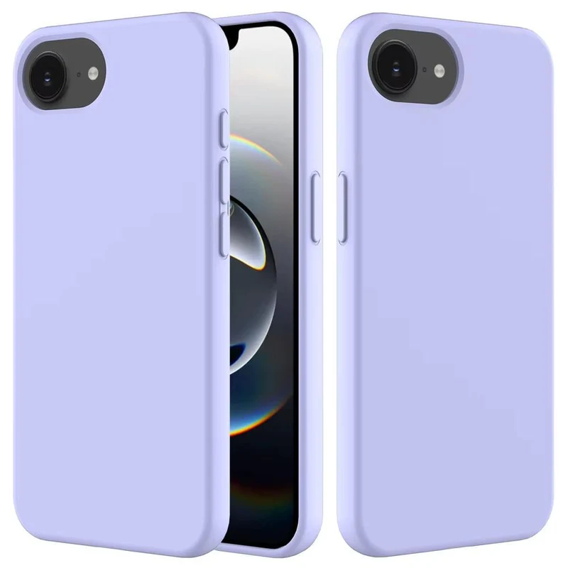 Schokbestendige Telefoonhoes iPhone 16E Siliconen TPU Beschermhoesje met Knoppen Valbeveiliging Ultradun | Sansoti