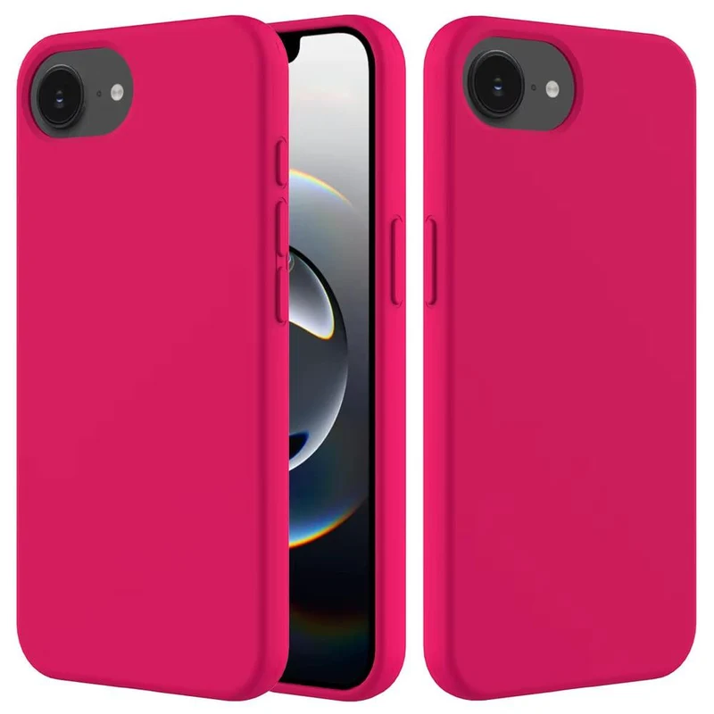 Schokbestendige Telefoonhoes iPhone 16E Siliconen TPU Beschermhoesje met Knoppen Valbeveiliging Ultradun | Sansoti