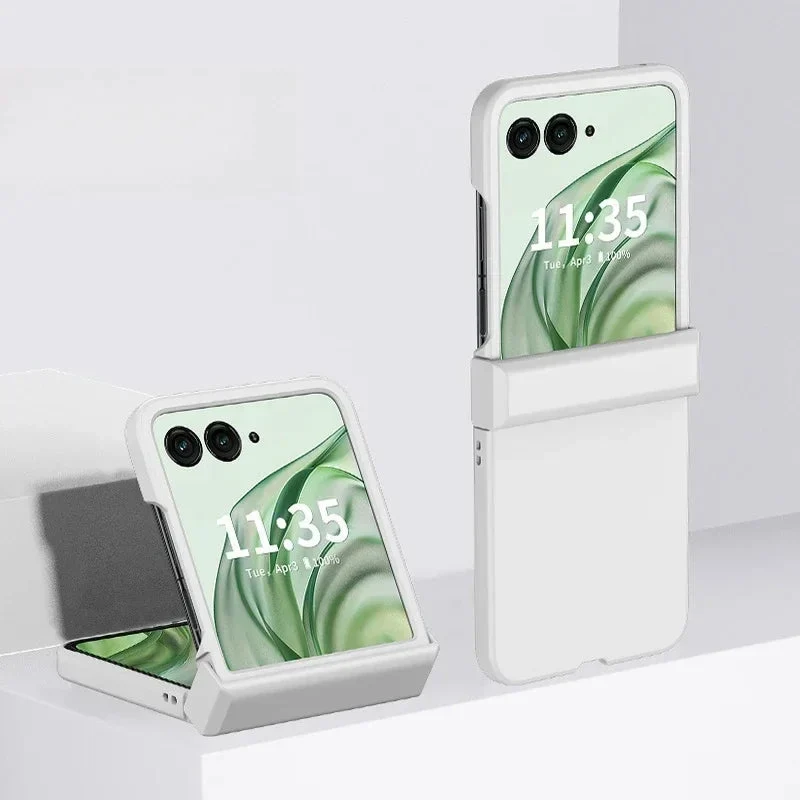 Hardcase Hoes voor Opvouwbare Smartphone met Scharnierprotectie Anti-Vingerafdruk Coating Duurzaam Beschermend | Sansoti
