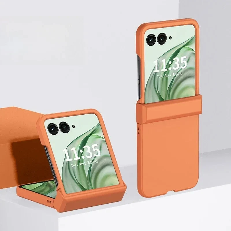 Hardcase Hoes voor Opvouwbare Smartphone met Scharnierprotectie Anti-Vingerafdruk Coating Duurzaam Beschermend | Sansoti