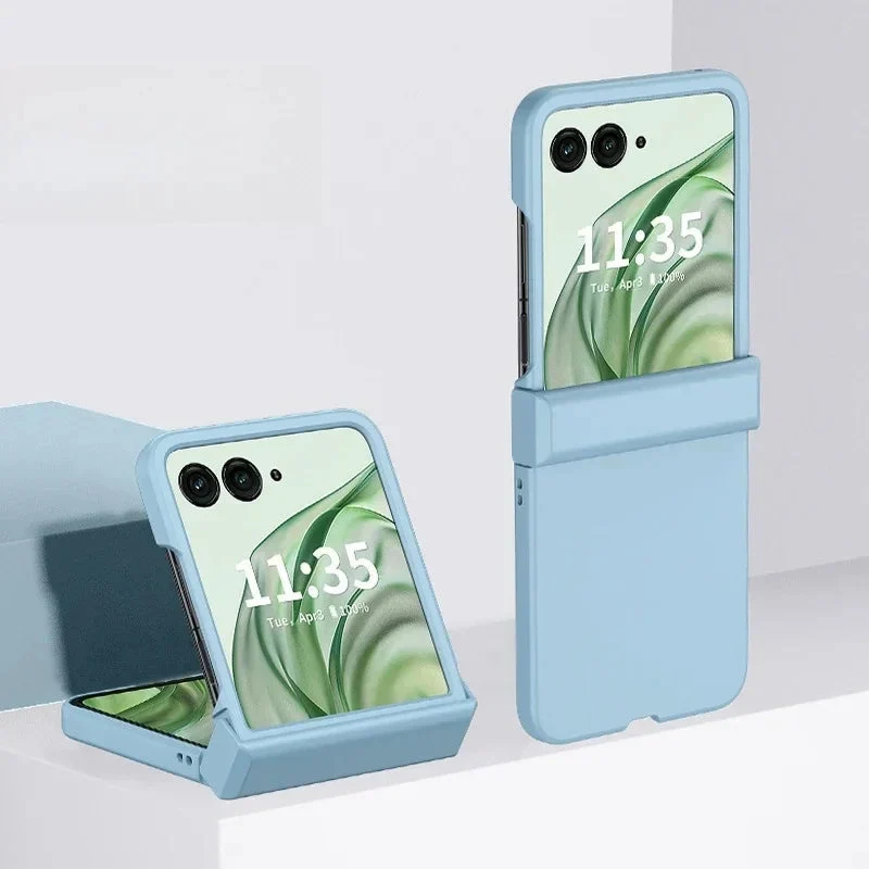 Hardcase Hoes voor Opvouwbare Smartphone met Scharnierprotectie Anti-Vingerafdruk Coating Duurzaam Beschermend | Sansoti