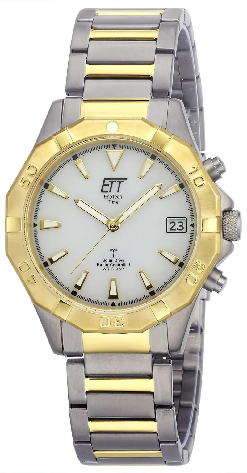 Eco Tech Time Gobi EGT-11359-25M Herrenuhr • Solar • Titan