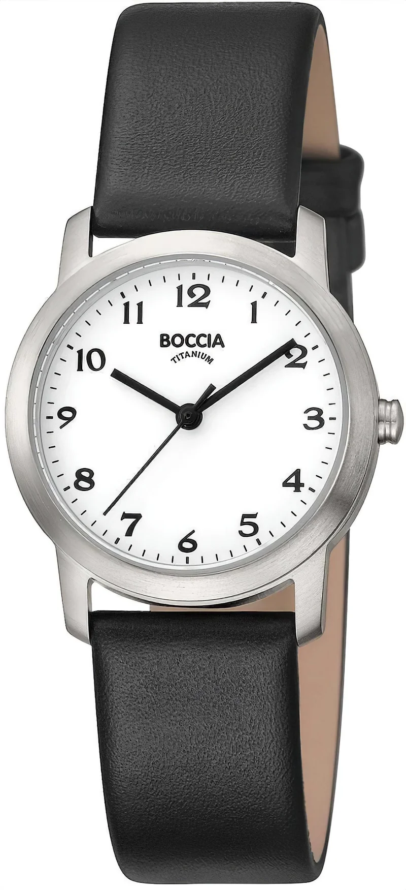 Boccia 3291-01 Damenuhr - Reintitan - Antiallergisch