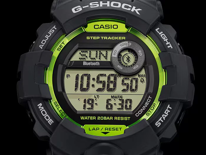 Casio G-Shock GBD-800-8ER Herrenuhr • Extreme Stoßfestigkeit • Smarte Funktionen