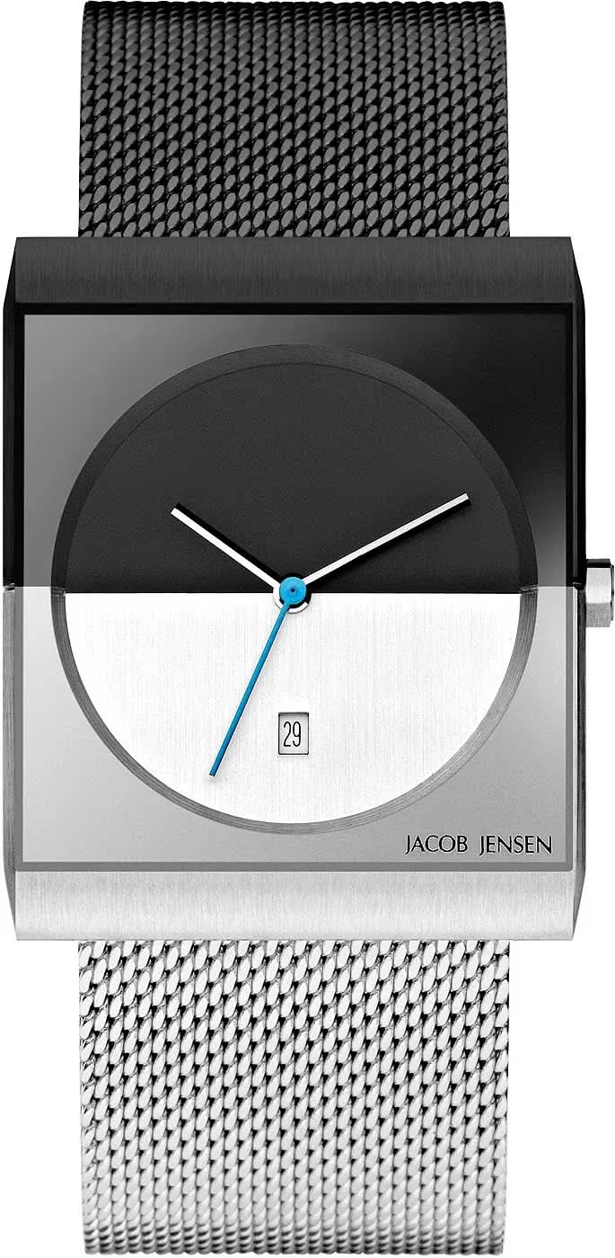 Jacob Jensen New 515 Unisex-Uhr • Radikaler Minimalismus • Hoher Tragekomfort