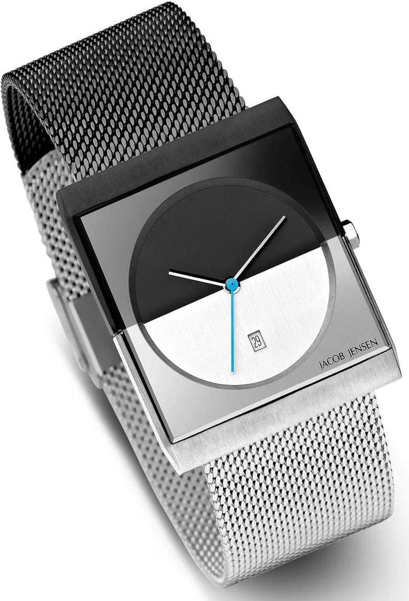 Jacob Jensen New 515 Unisex-Uhr • Radikaler Minimalismus • Hoher Tragekomfort
