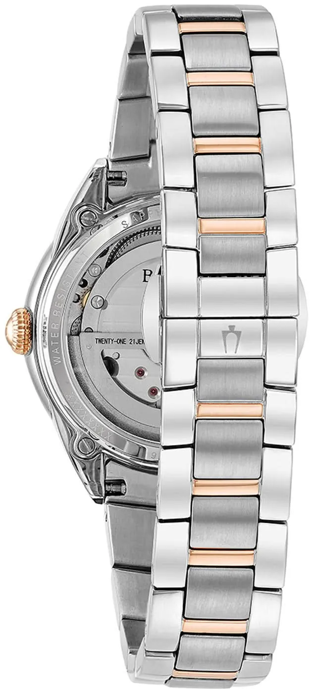 Bulova Sutton 98P170 Damenuhr • Automatik • Diamanten