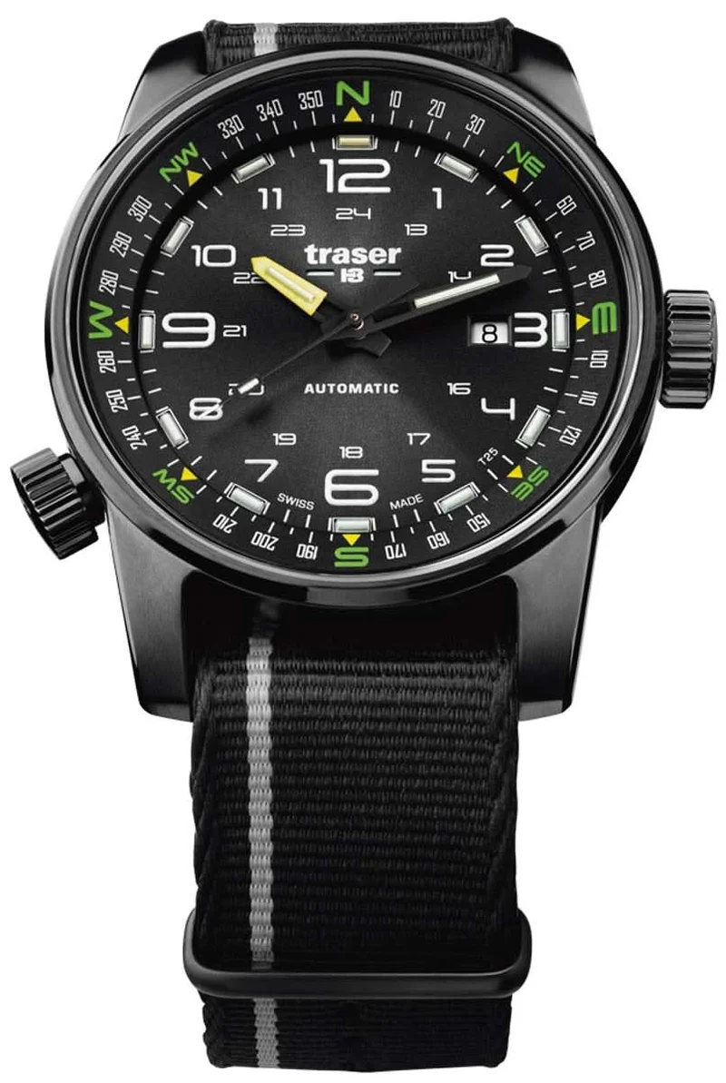 Traser P68 Pathfinder 107718 Herrenuhr • Trigalight • Saphirglas