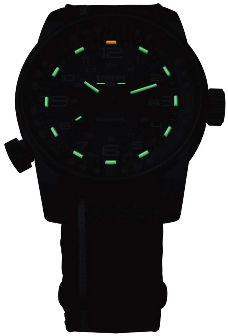 Traser P68 Pathfinder 107718 Herrenuhr • Trigalight • Saphirglas