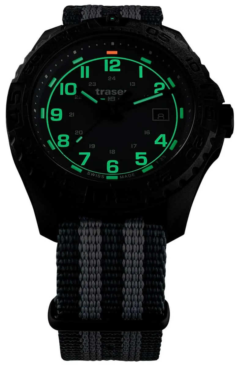 Traser P96 Outdoor Pioneer 109039 Herrenuhr • Trigalight H3 • Saphirglas