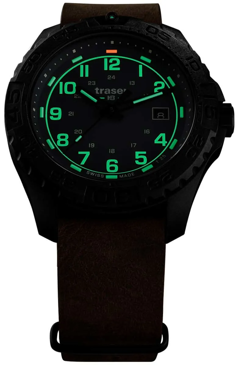 Traser P96 OdP 109038 Herrenuhr • H3-Tritium • Swiss Made