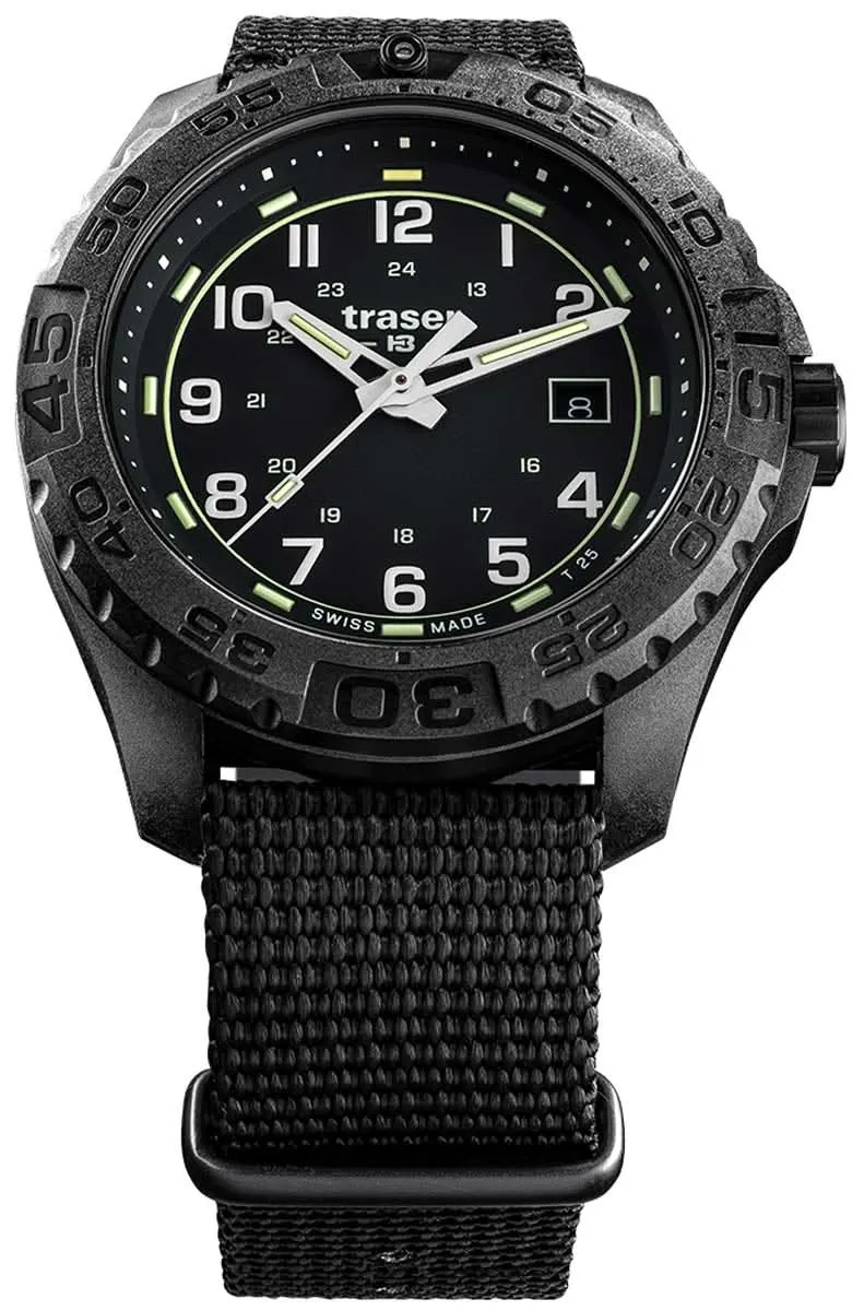 Traser P96 Outdoor Pioneer 108673 Herrenuhr • H3-Tritium • Swiss Made