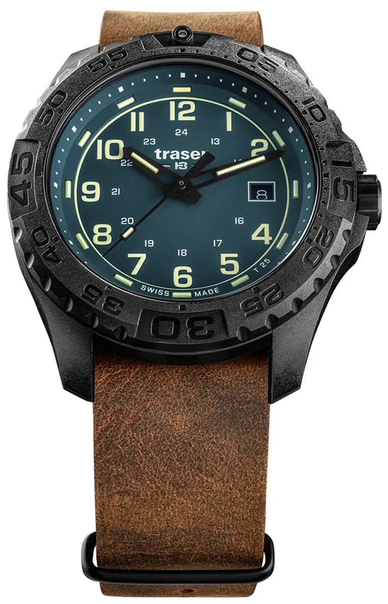 Traser P96 OdP Evolution 109040 Herrenuhr • Trigalight H3-Tritium • Swiss Made